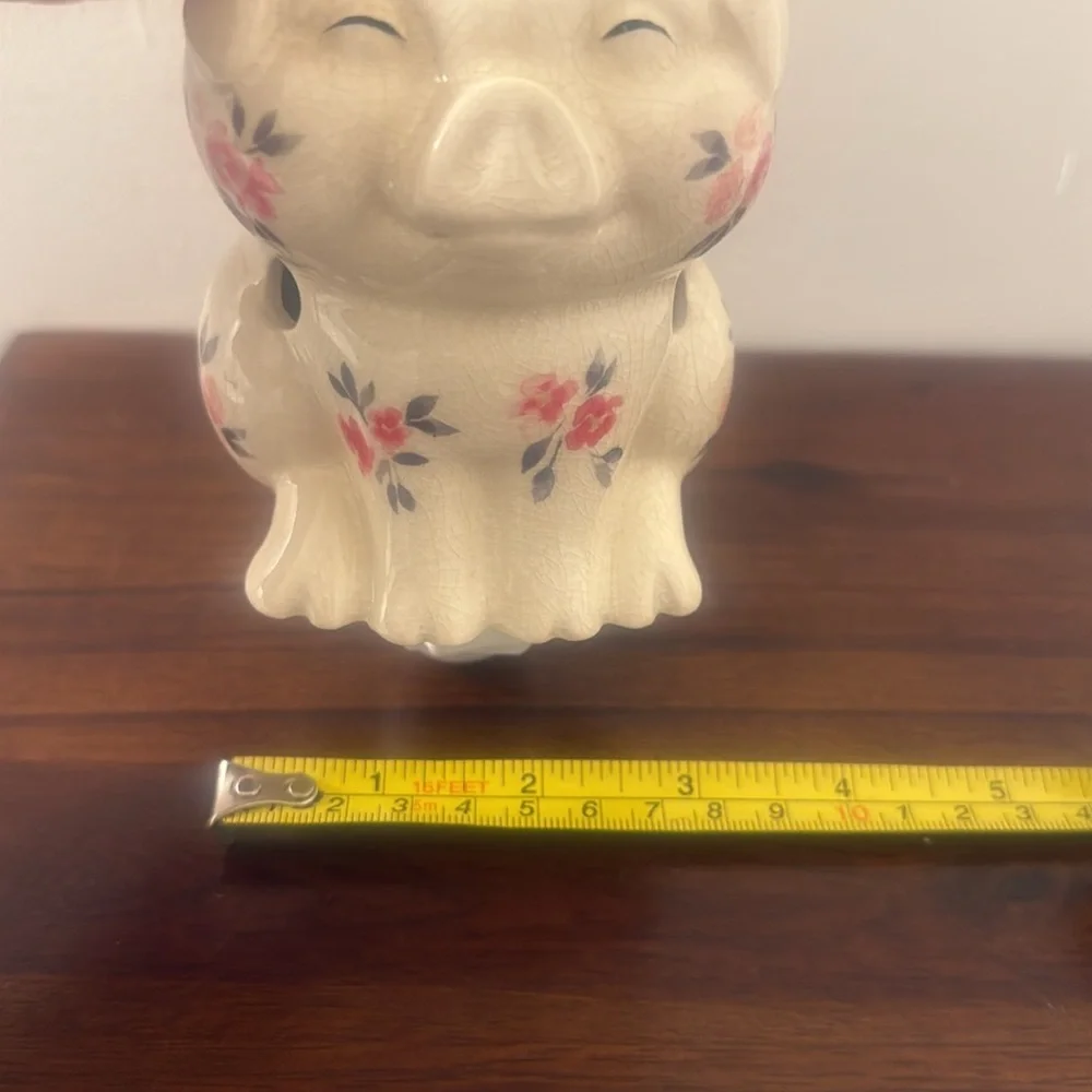 ScentSationals Wilber The Pig Accent Mini Wax Plug In Warmer Floral Farmhouse - Picture 8 of 8